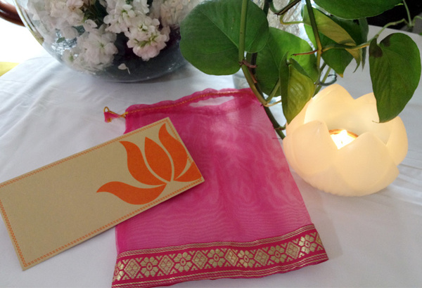 Lotus Wedding Invite card-1