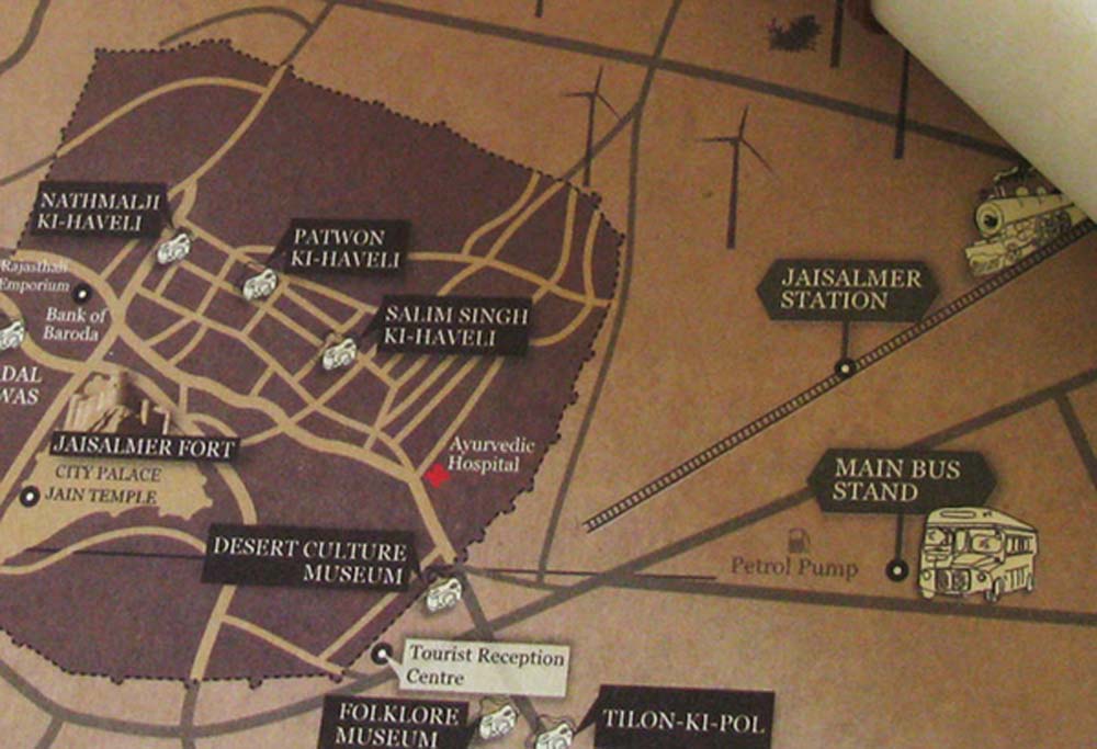 Suryagarh Jaisalmer map design-4