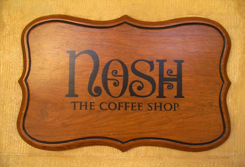 Wooden Sign Boards (the coffee shop)