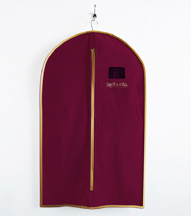 Outer covering for garment hangers