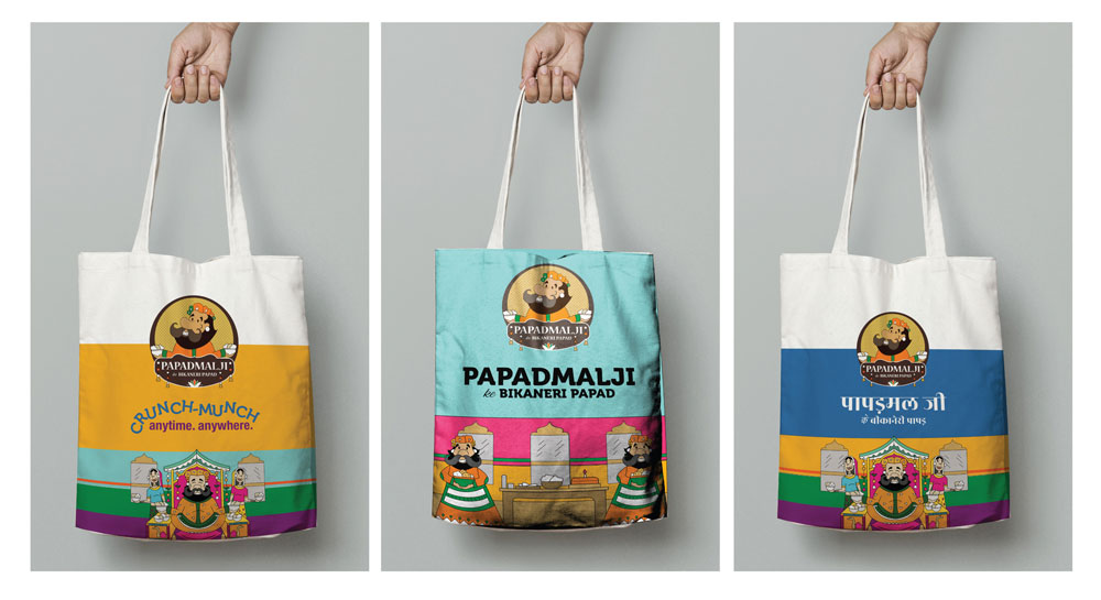 Papadmalji shopping Bags
